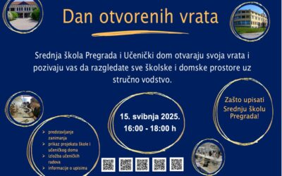 Dan otvorenih vrata Srednje škole Pregrada