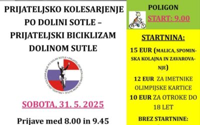 PRIJATELJSKI BICIKLIZAM DOLINOM SUTLE