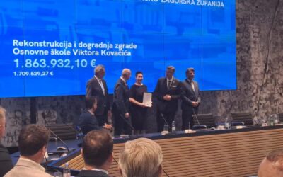 Rekonstrukcija i dogradnja zgrade Osnovne škole Viktora Kovačića Hum na Sutli
