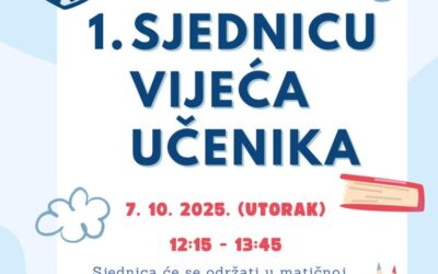 Konstituirajuća sjednica Vijeća učenika