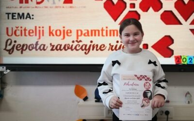 Uspjeh Eve Halužan na Međunarodnom natječaju „Ljepota zavičajne riječi”