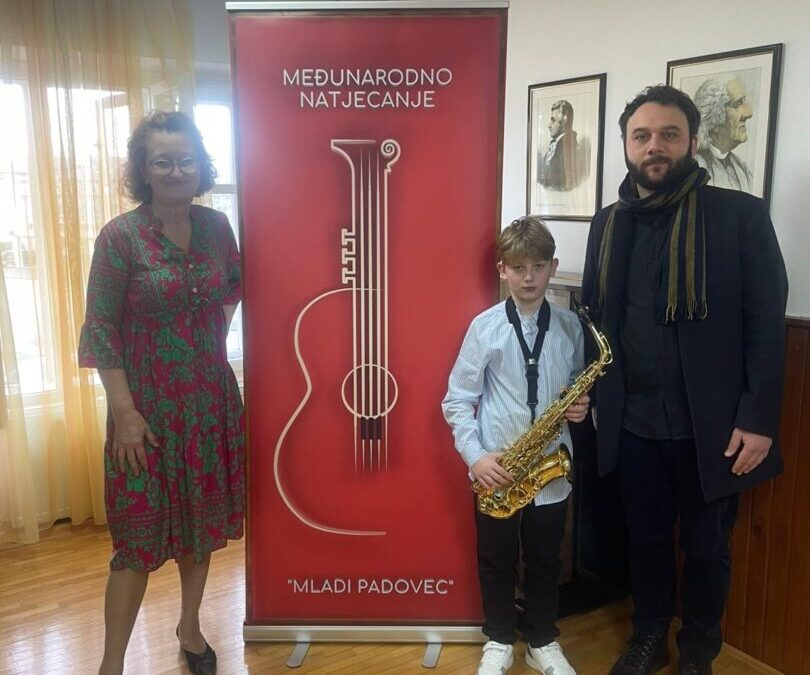 I. nagrada za Dominika Halužana na natjecanju „Mladi Padovec“