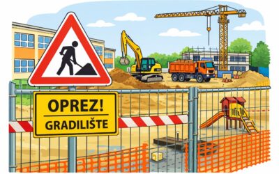 Obavijest o početku radova na dogradnji škole