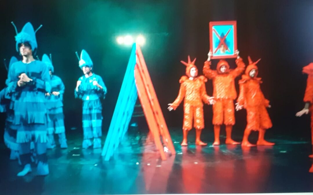 Učenici razredne nastave u Gradskom kazalištu Trešnja