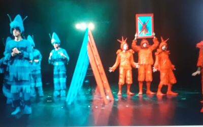 Učenici razredne nastave u Gradskom kazalištu Trešnja