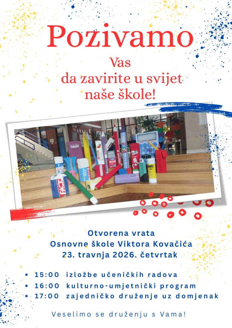 OTVORENA VRATA ŠKOLE 2026