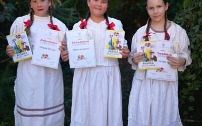 Zapažen uspjeh naših učenica na Dječjem literarnom kajkavskom stvaralaštvu „Kaj u riječi, pjesmi, slici i plesu“